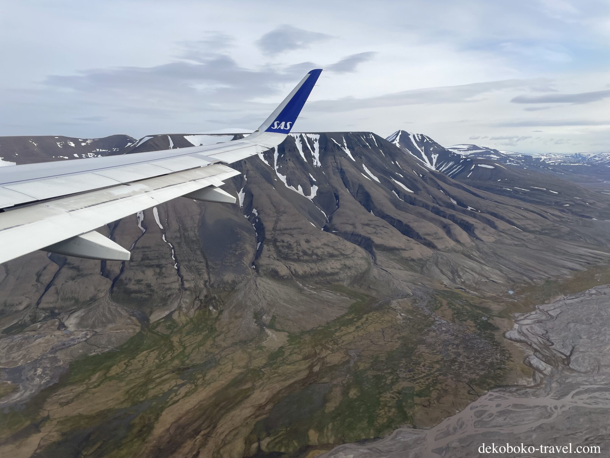 ロングイェールビーン上空写真
