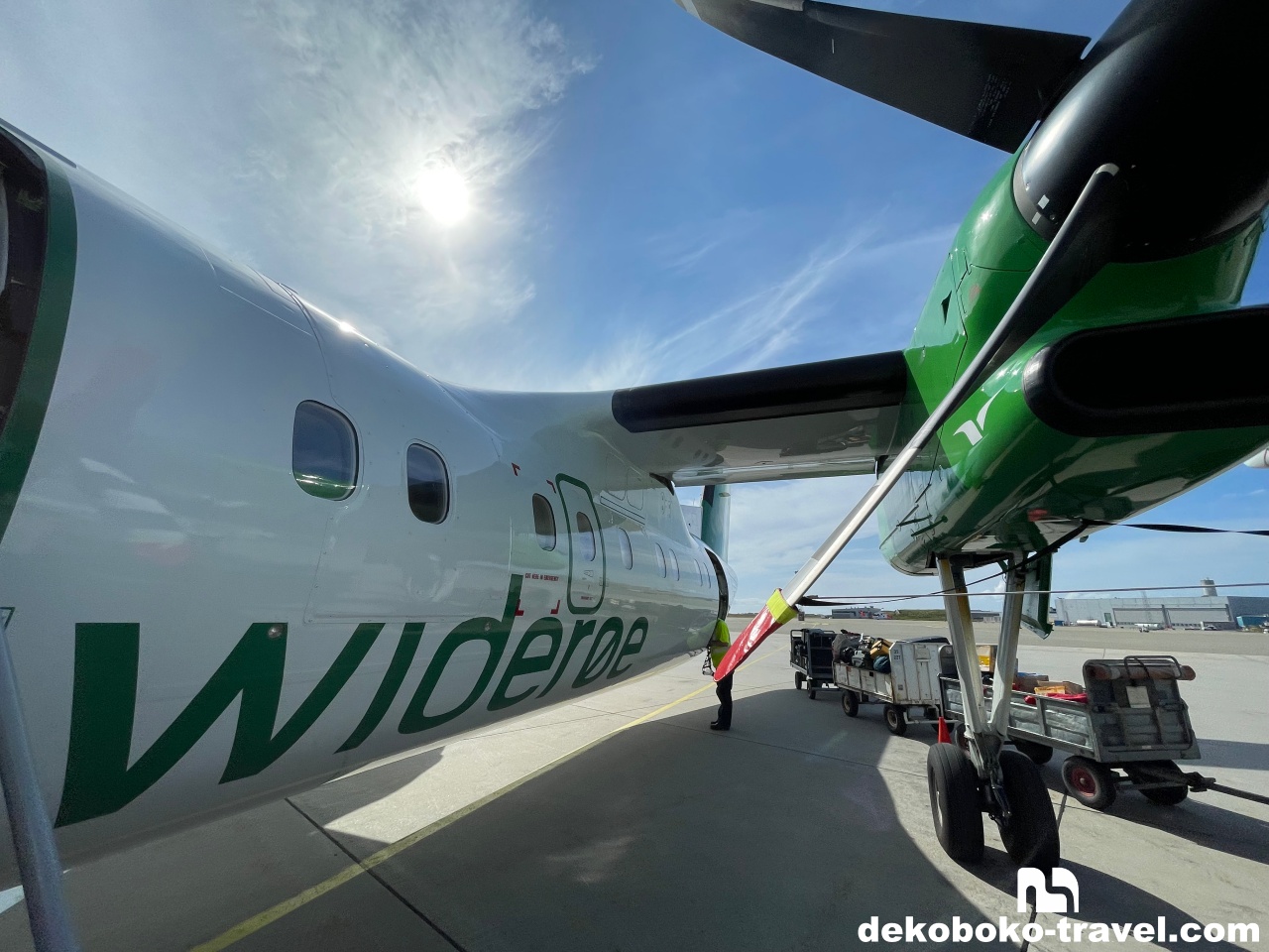 この飛行機はなんと自由席だった!