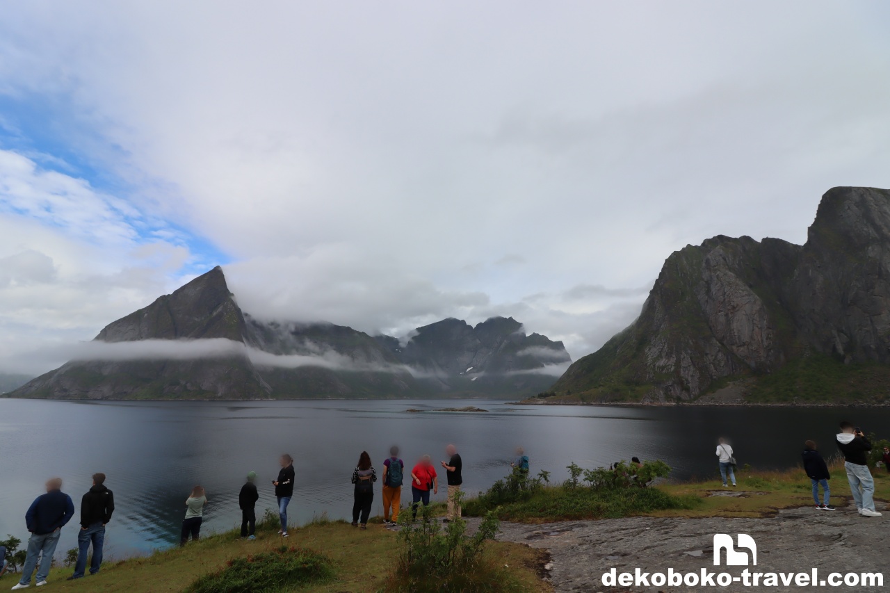 Hamnøy Viewpointの景色