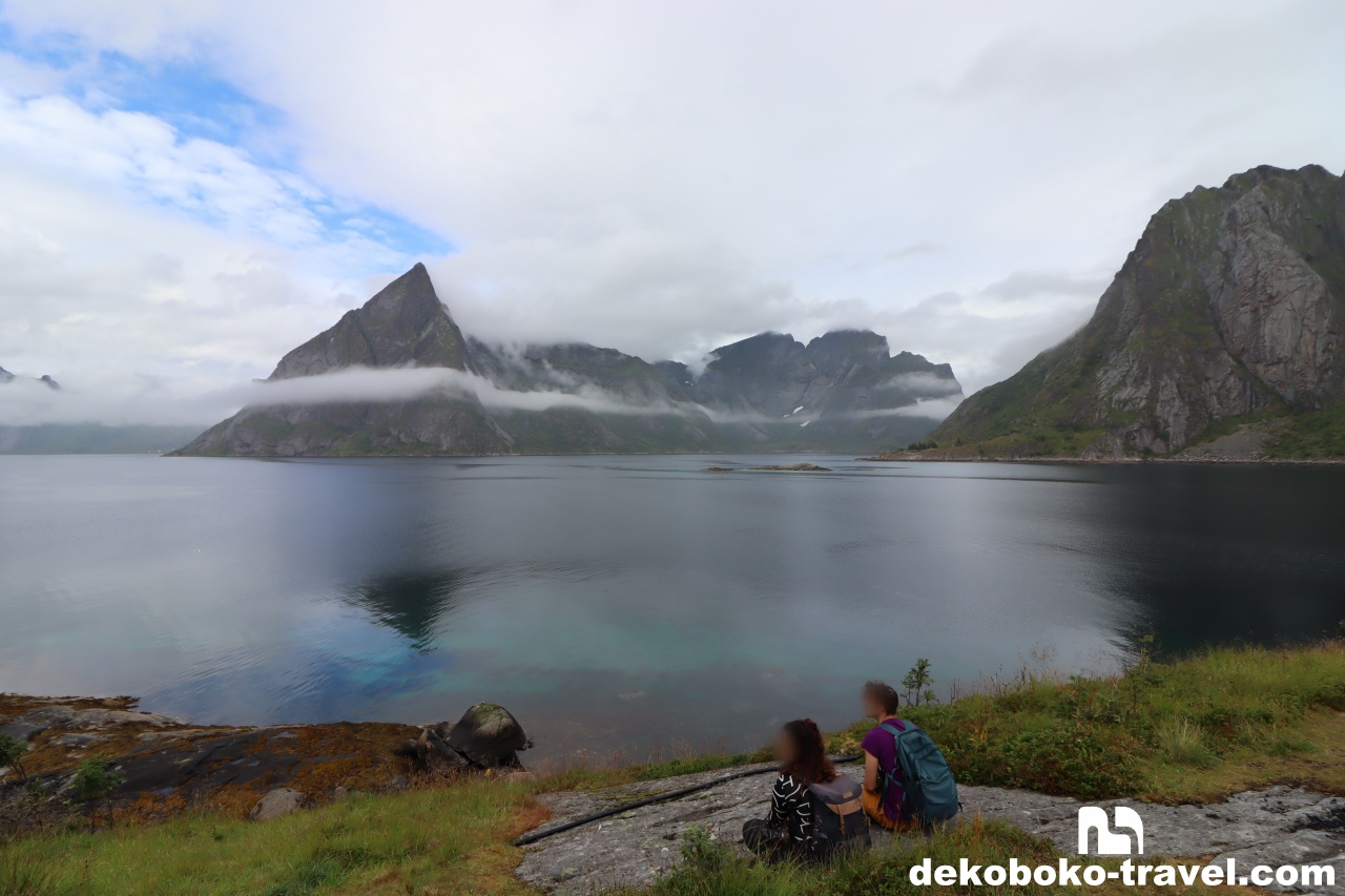 Hamnøy Viewpointの景色