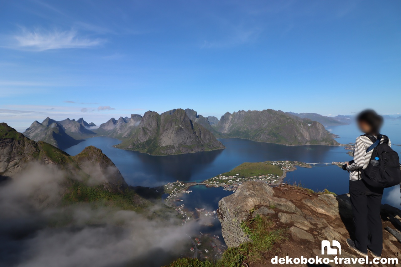 やっと山頂に到着！