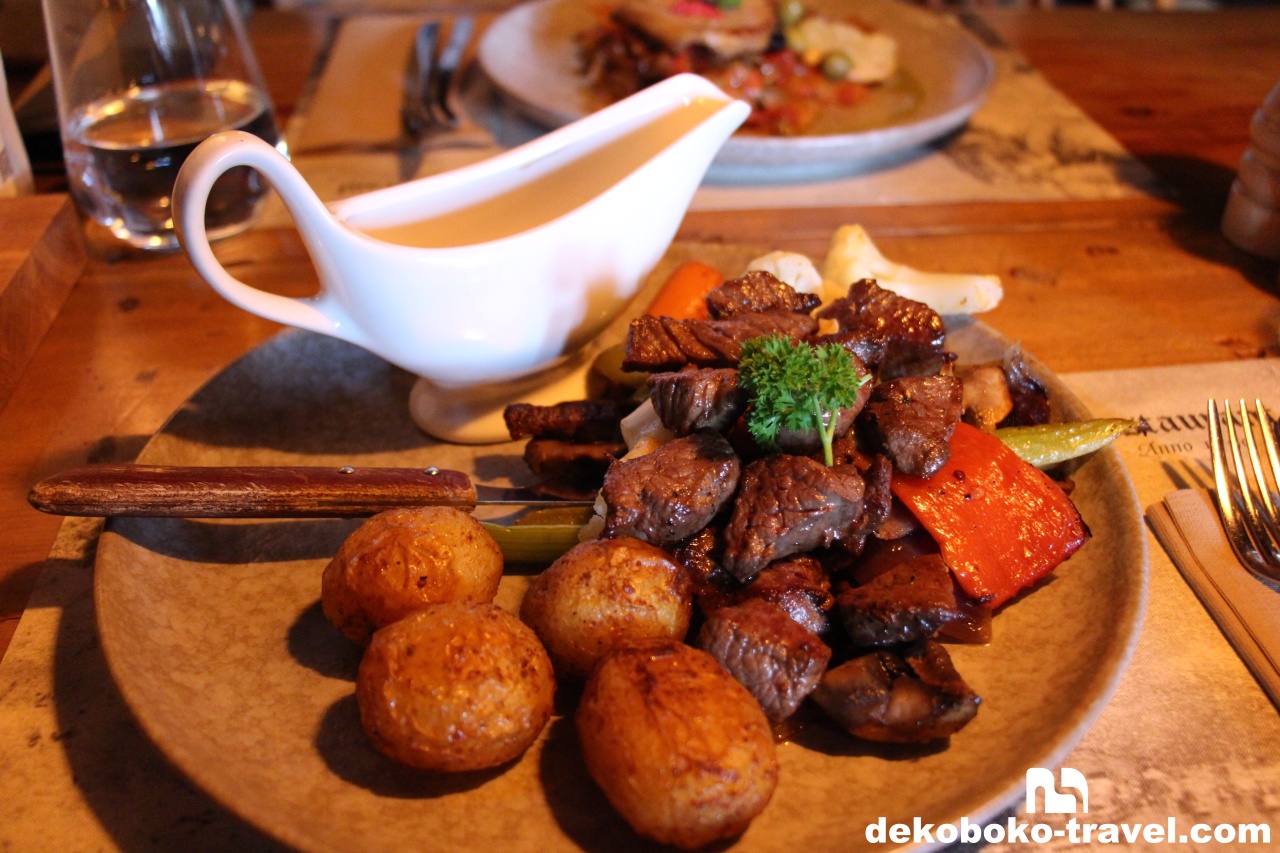 Restaurant Gammelbuaで食べたトナカイのお肉