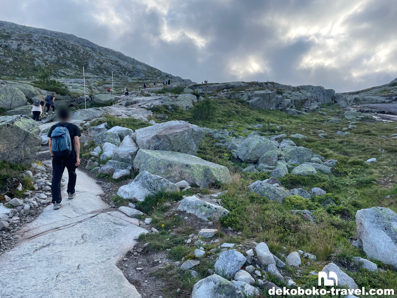 3km地点まではずっと登り