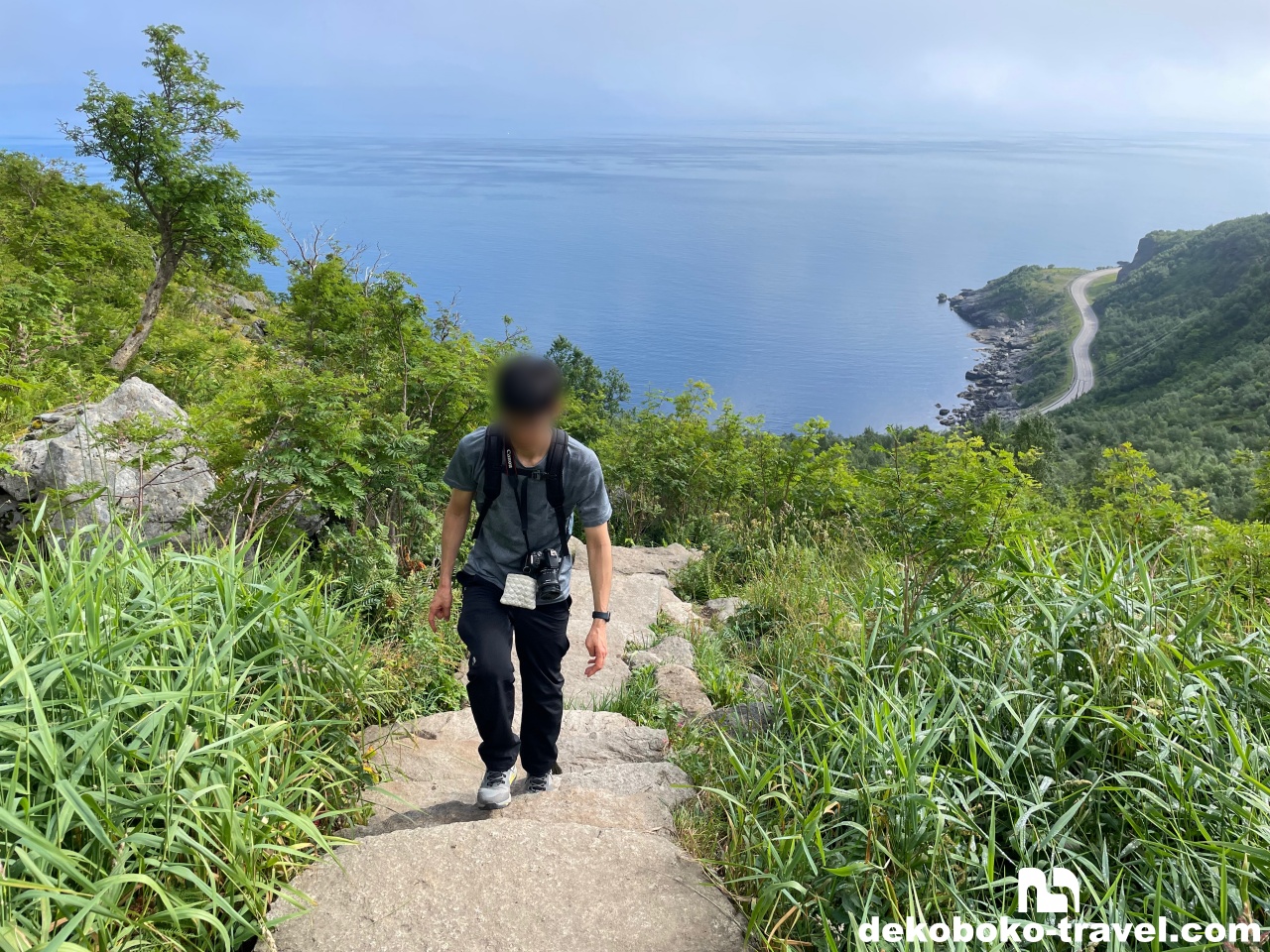 振り返れば絶景が見える