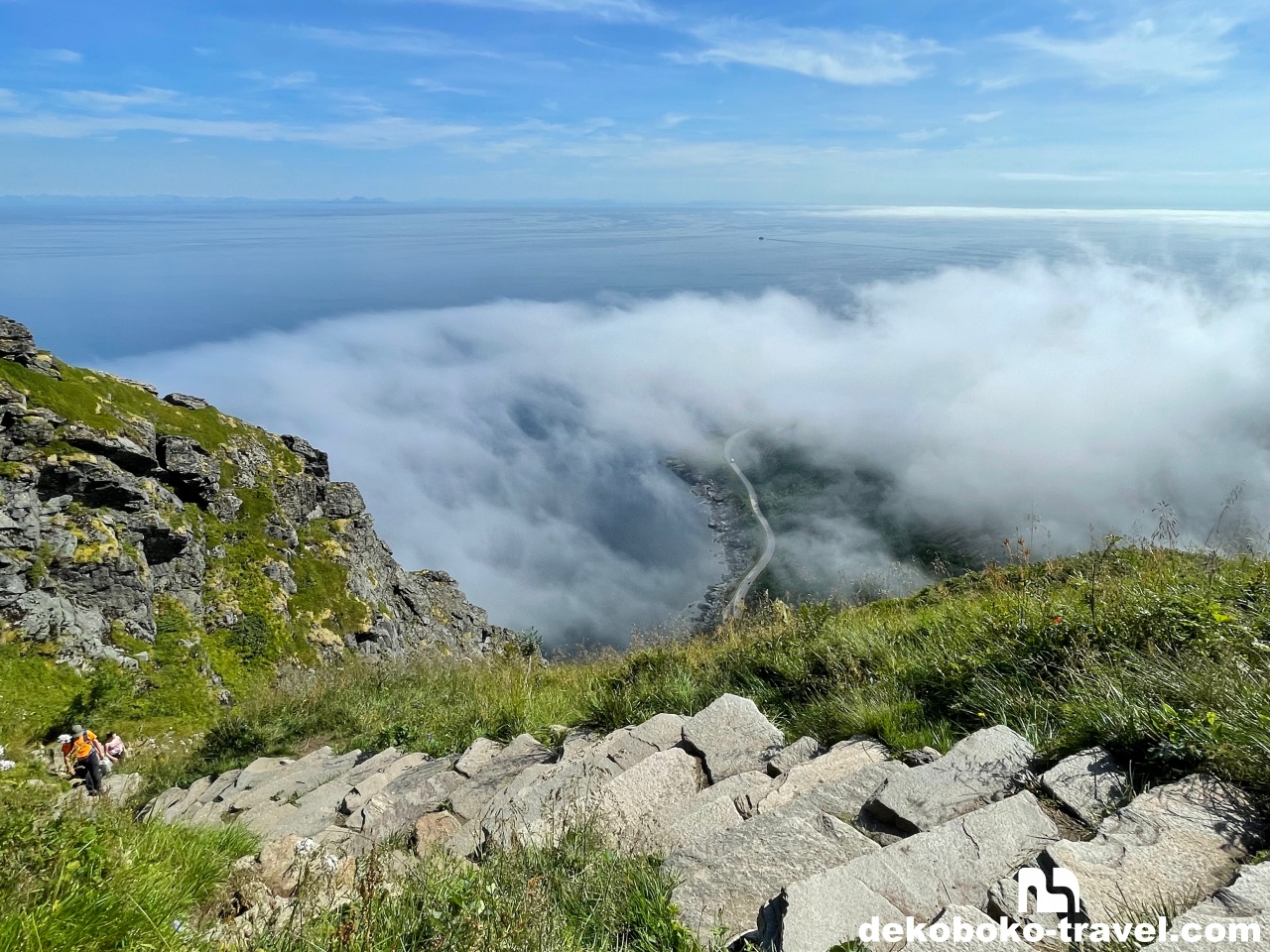 山頂まであと一息