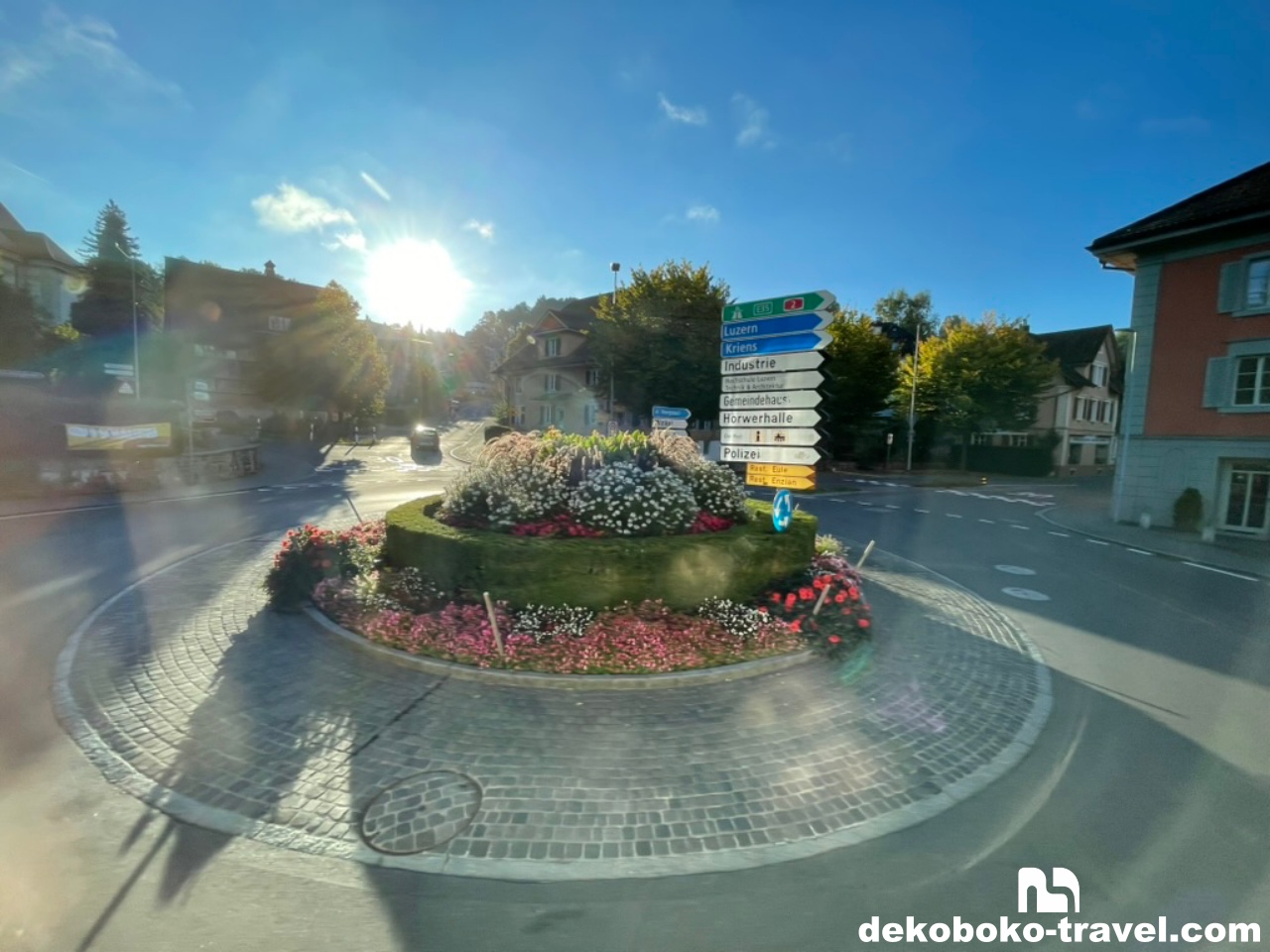 ルツェルンからチューリッヒへ