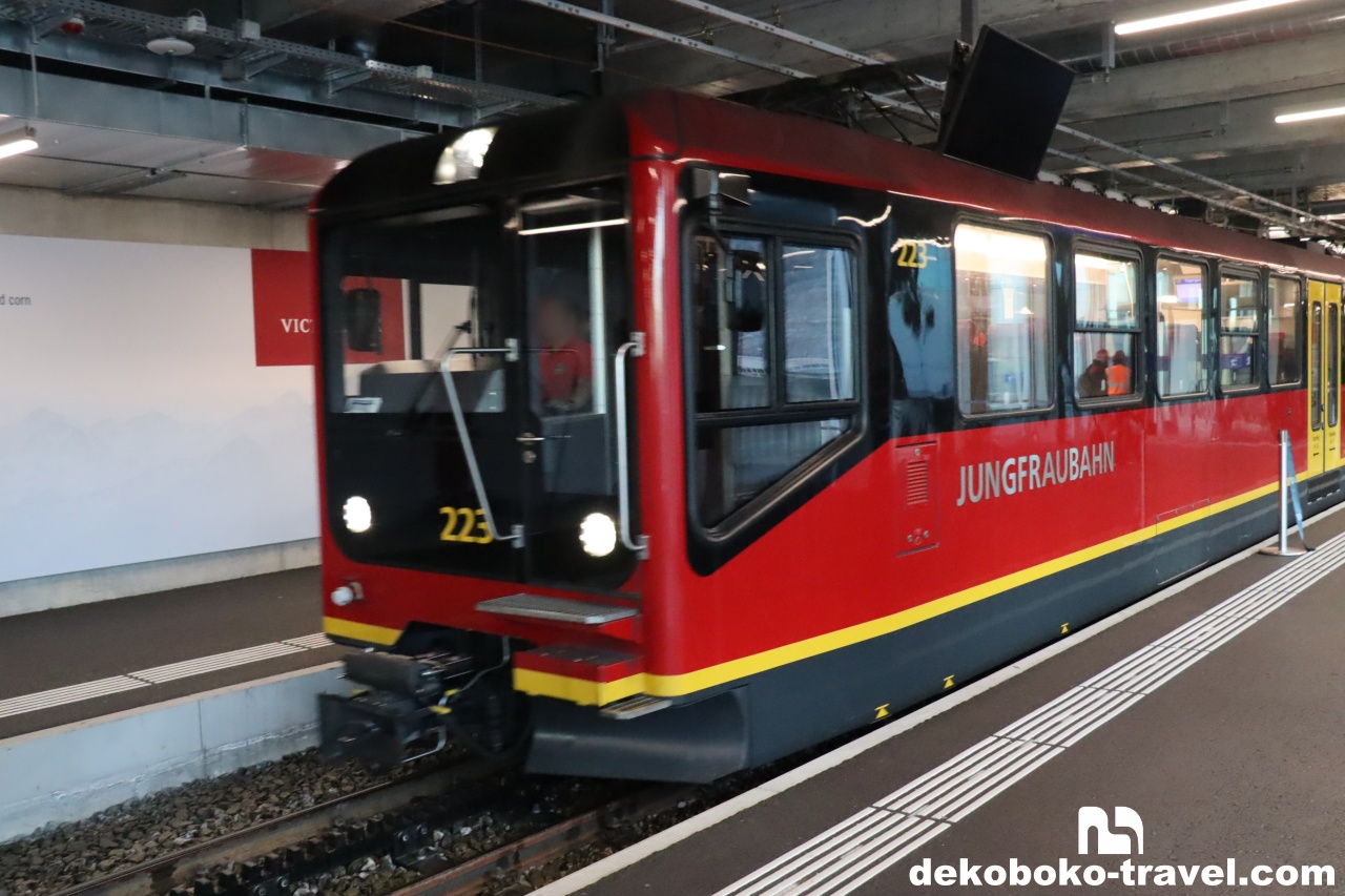 ユングフラウ鉄道の車両