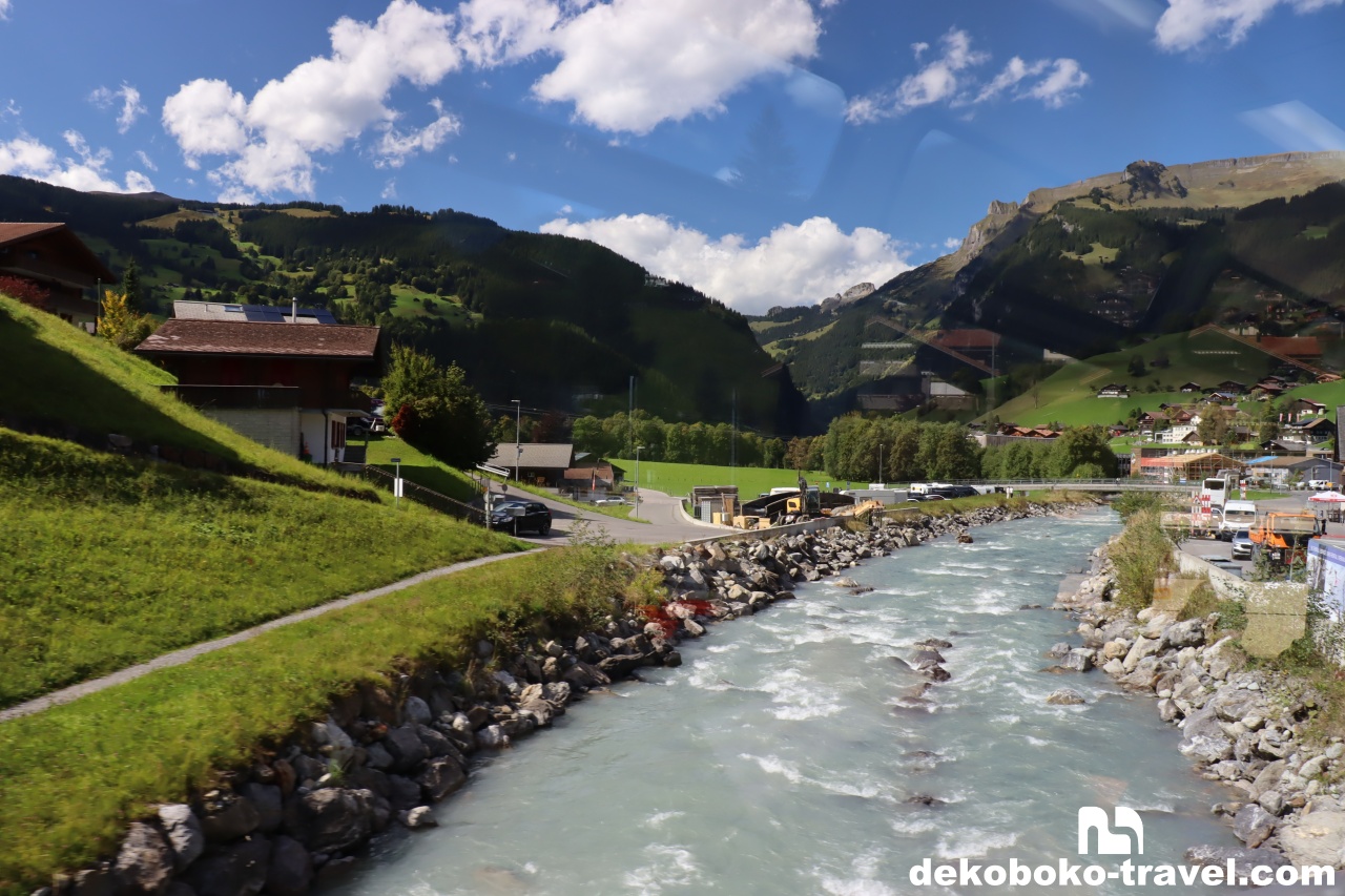 車窓からの景色