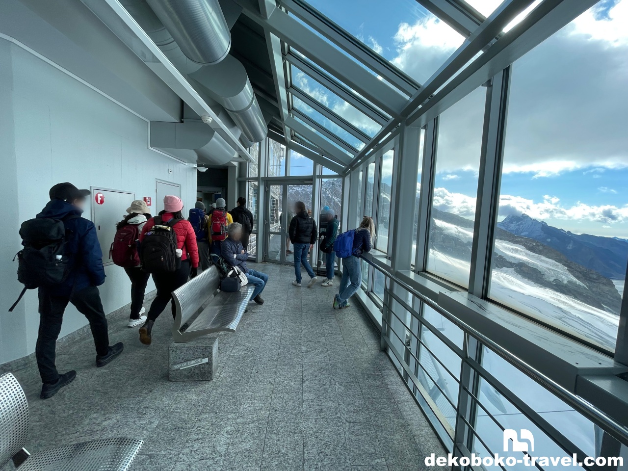 スフィンクス展望台に到着