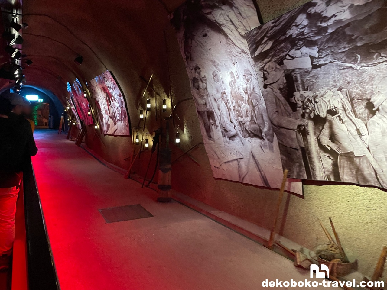 ユングフラウ鉄道開通に関する展示②