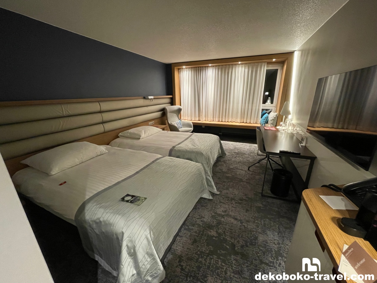 モーベンピックホテルの部屋