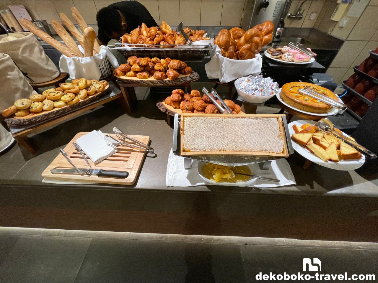 パンの種類も豊富です