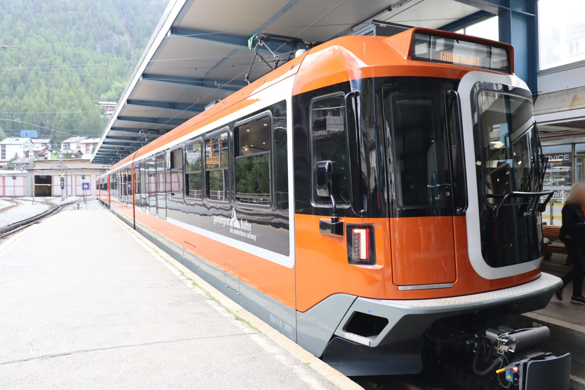 ツェルマット駅に到着