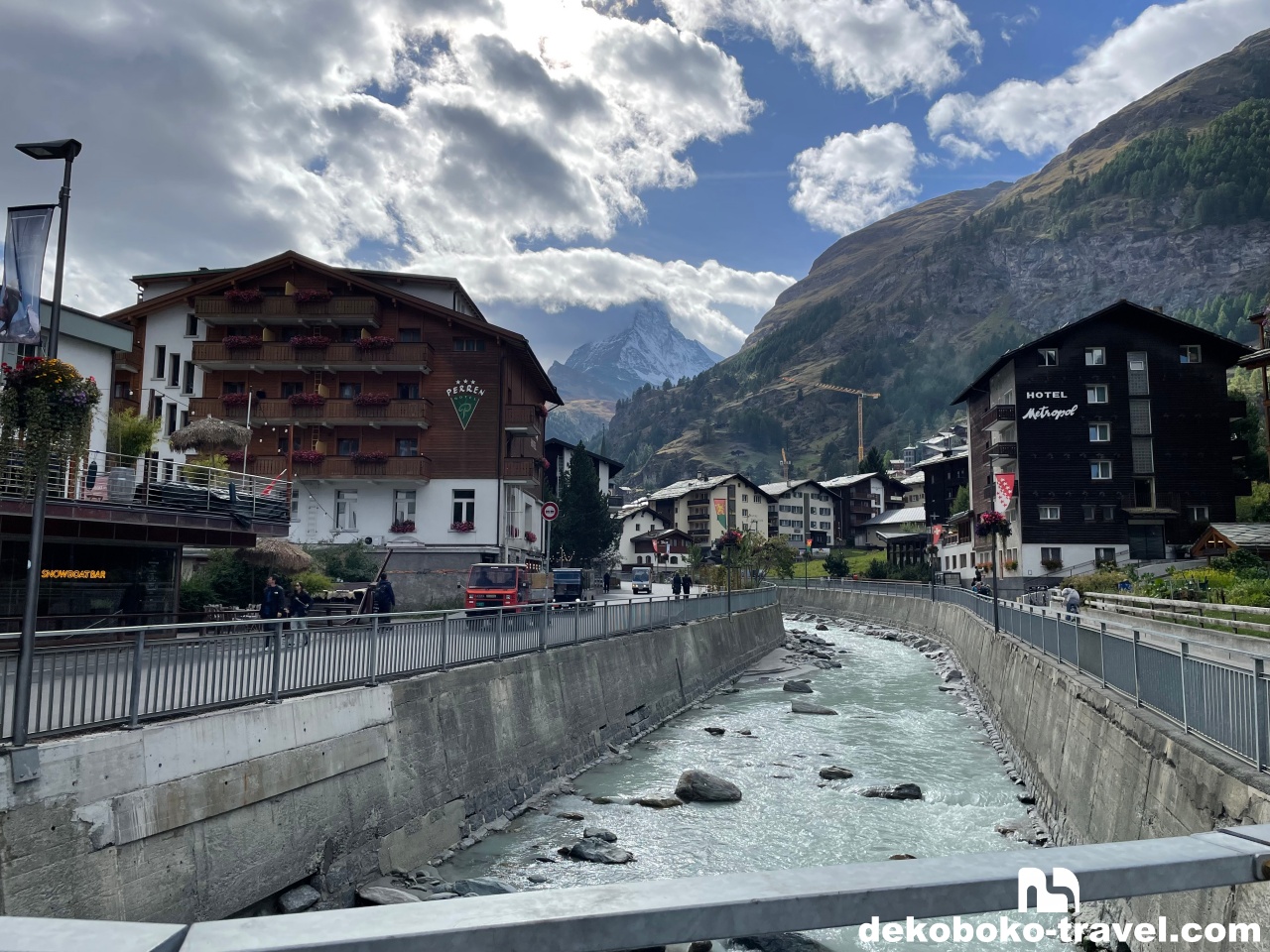 ゲトヴィング橋からの景色