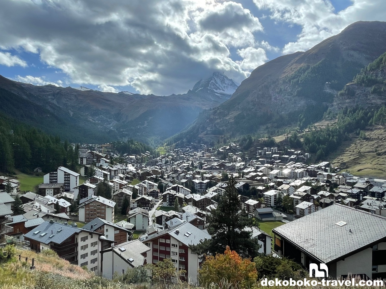 ミュリーニからのマッターホルン