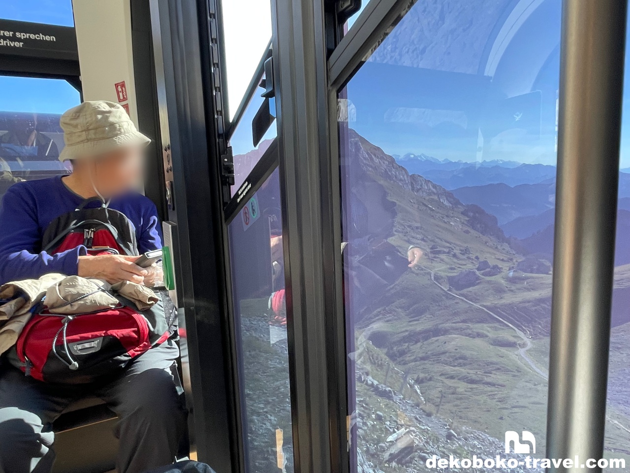 ピラトゥス鉄道からの景色①