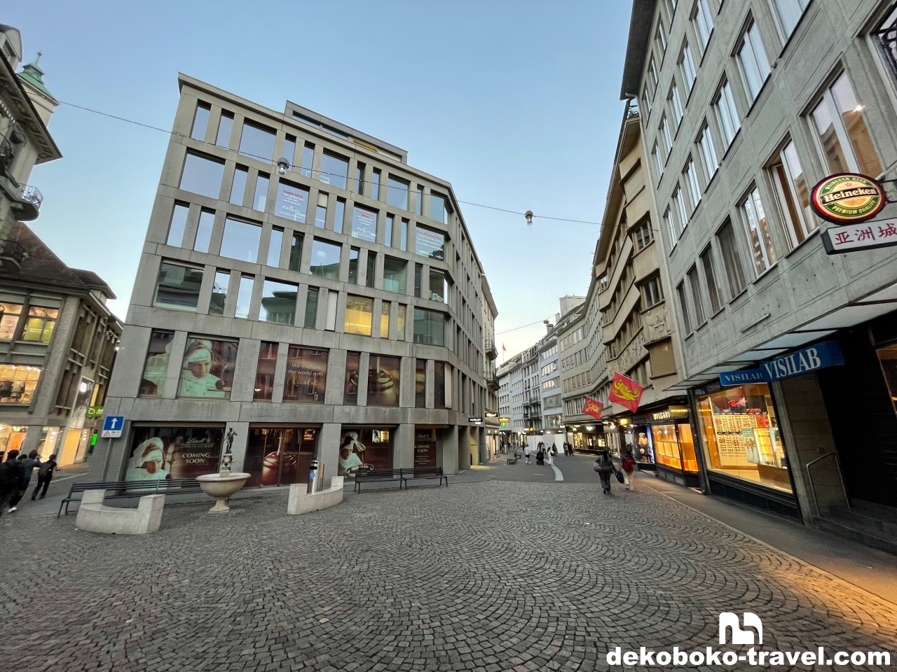 ルツェルン市街の様子