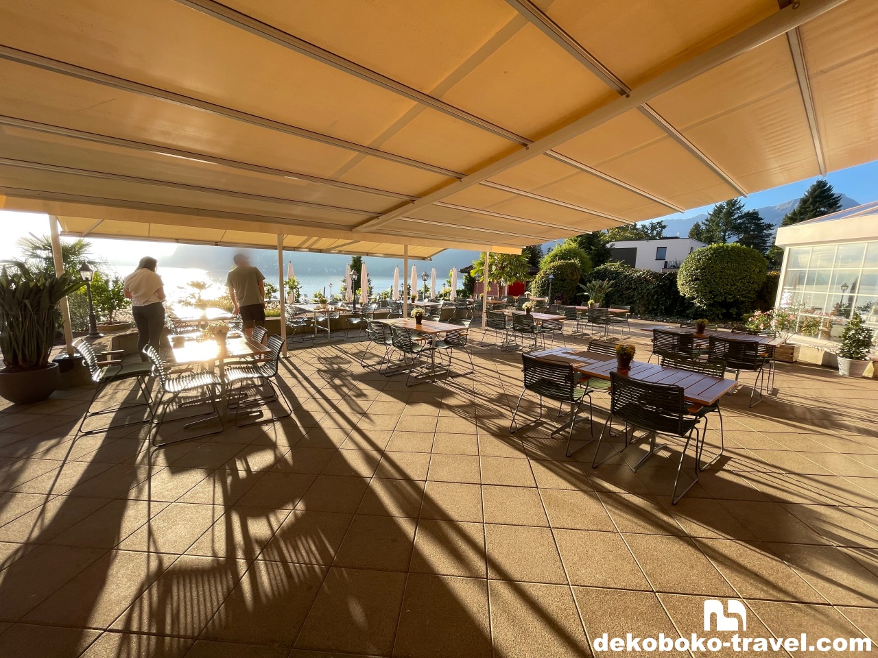 テラス席もありました