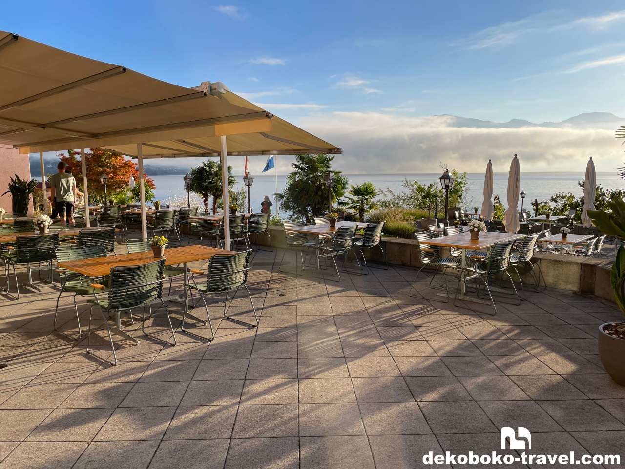 外で食べれば良かったかな?