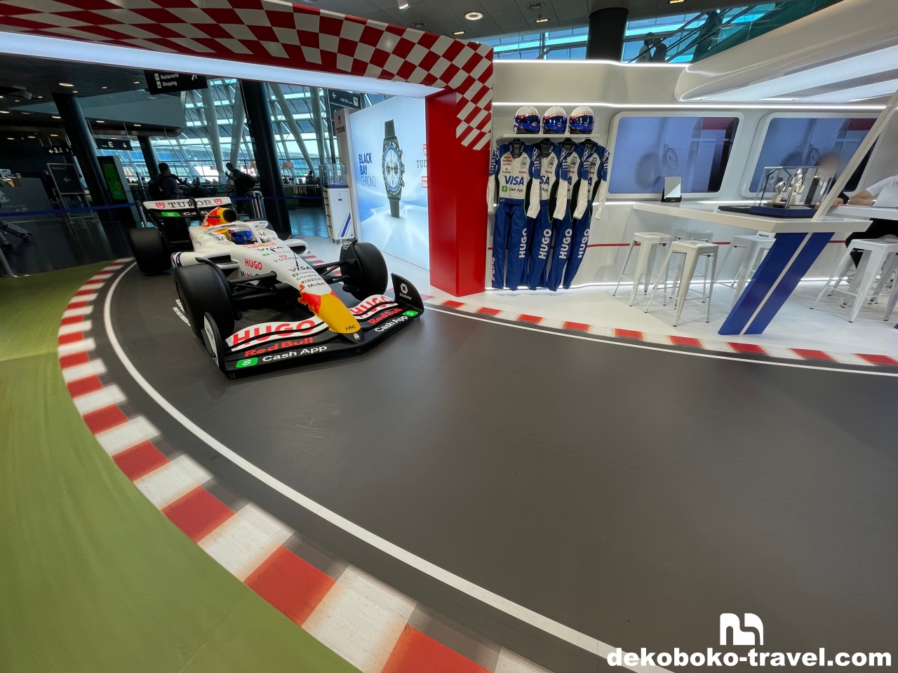 F1マシンが展示