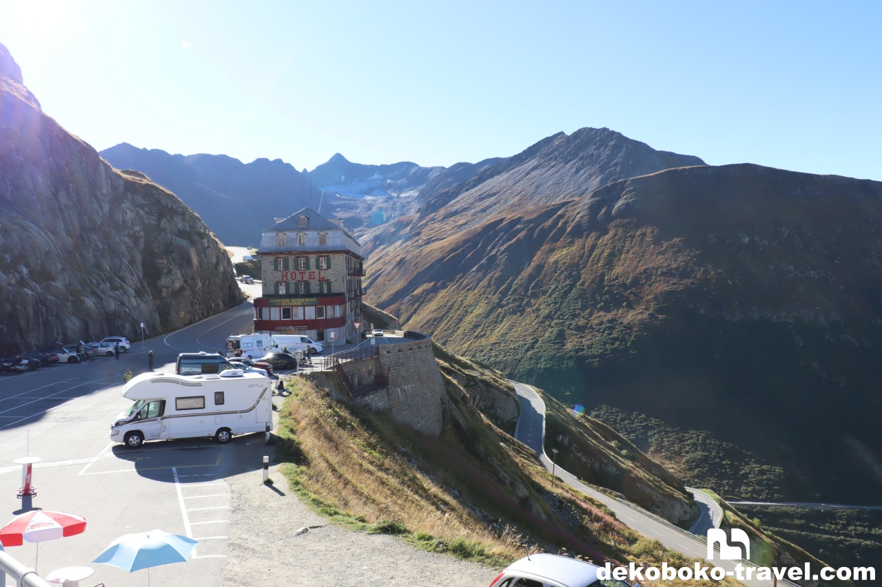 ホテルベルヴェデーレで休憩