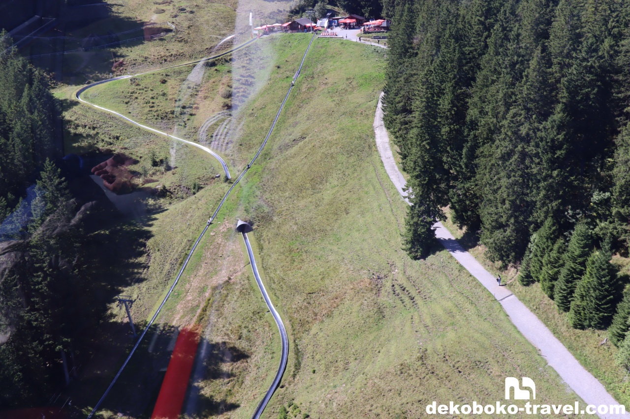 スーパースライダーのコースが楽しそう!