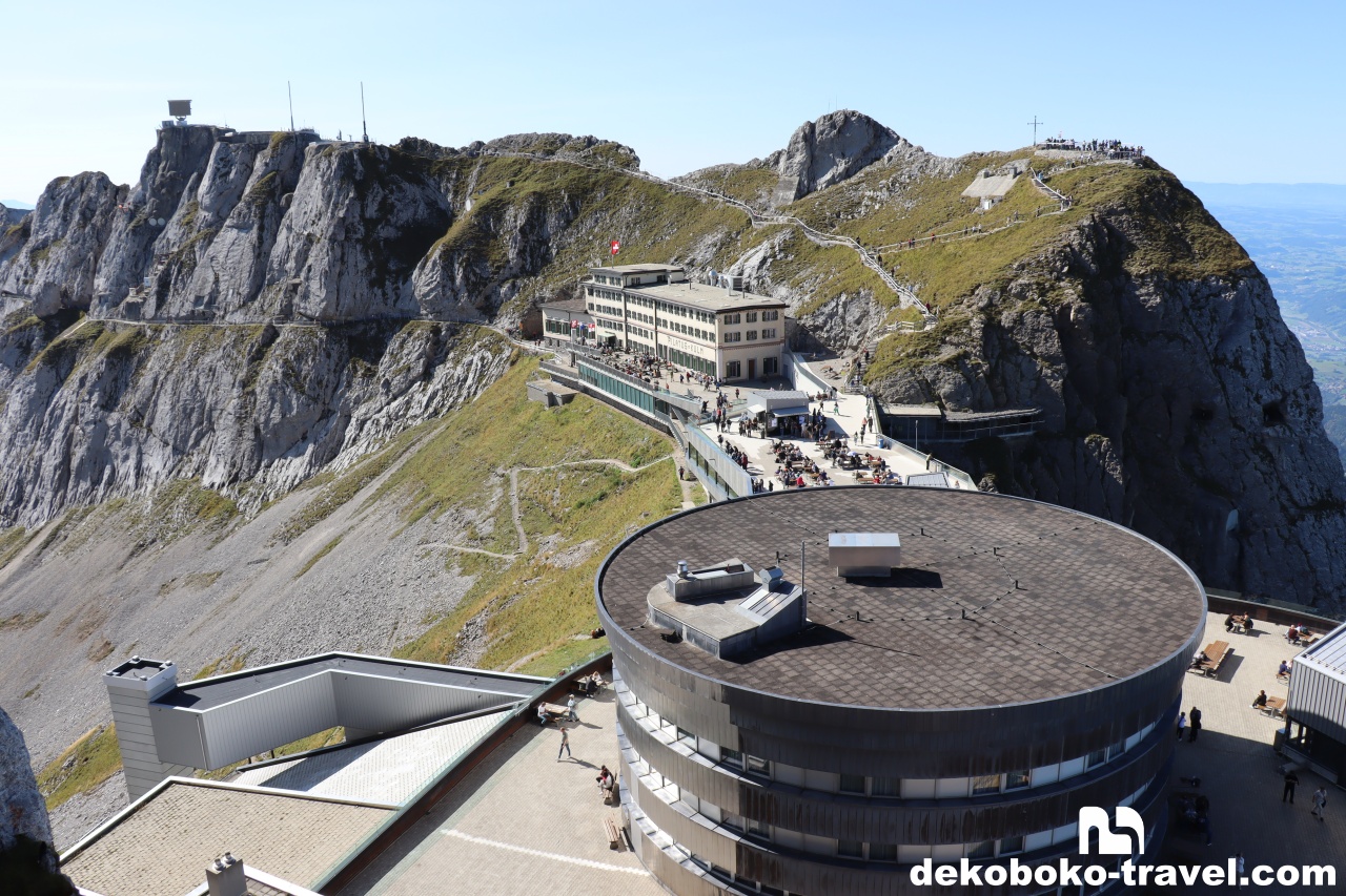 ピラトゥス山頂の様子