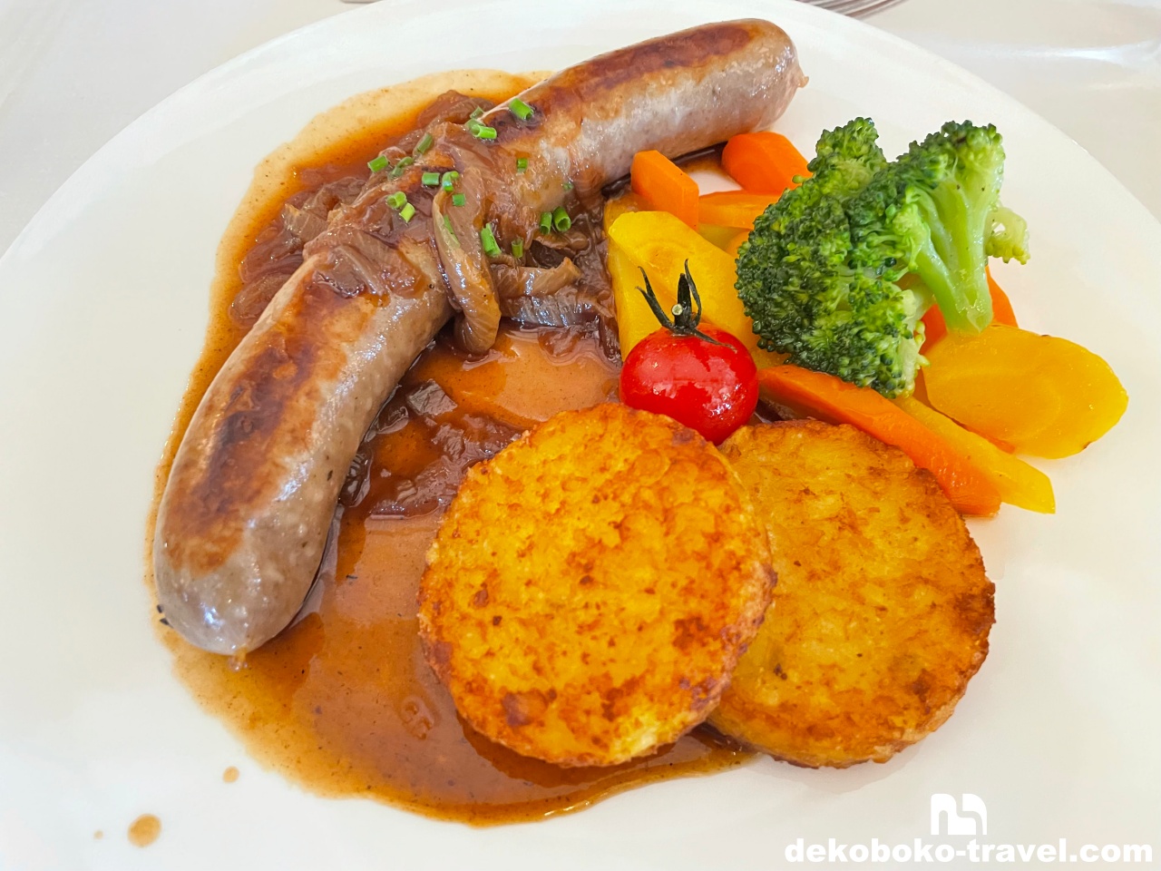 ロシュティ&ソーセージ